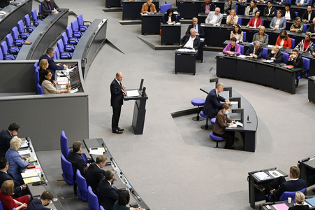 40. Sitzung des Deutschen Bundestages in Berlin