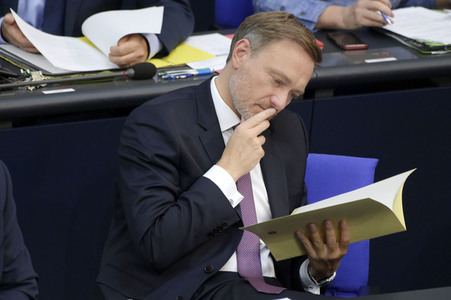 40. Sitzung des Deutschen Bundestages in Berlin