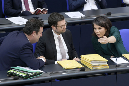 40. Sitzung des Deutschen Bundestages in Berlin
