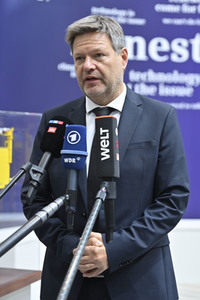 Robert Habeck auf der Hannover Messe 2022