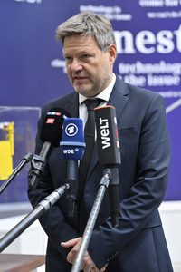 Robert Habeck auf der Hannover Messe 2022