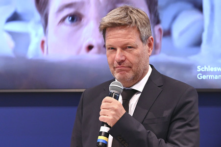 Robert Habeck auf der Hannover Messe 2022