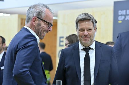 Robert Habeck auf der Hannover Messe 2022