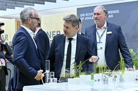 Robert Habeck auf der Hannover Messe 2022
