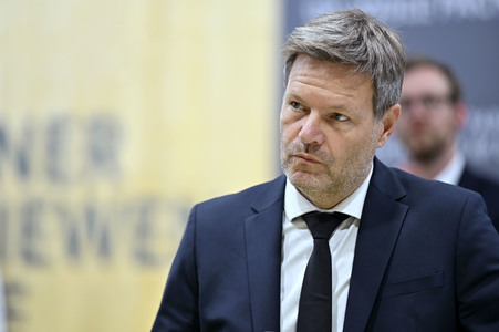 Robert Habeck auf der Hannover Messe 2022