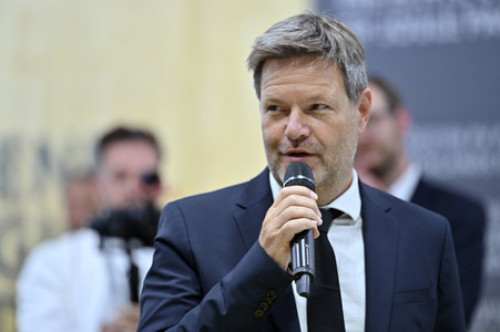 Robert Habeck auf der Hannover Messe 2022