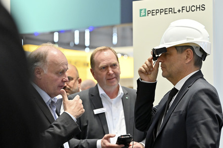 Robert Habeck auf der Hannover Messe 2022