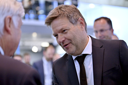 Robert Habeck auf der Hannover Messe 2022