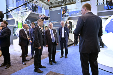 Robert Habeck auf der Hannover Messe 2022