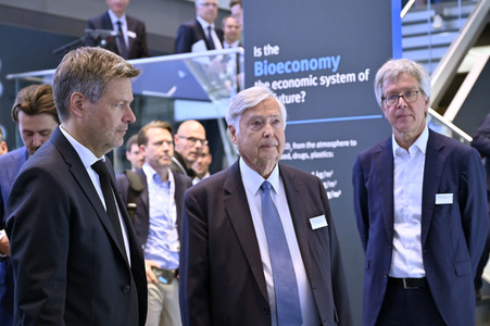 Robert Habeck auf der Hannover Messe 2022