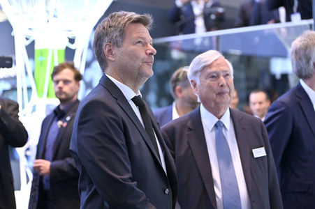 Robert Habeck auf der Hannover Messe 2022