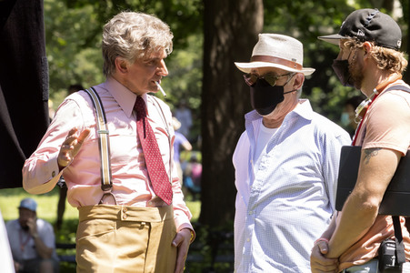 Dreharbeiten 'Maestro' in New York