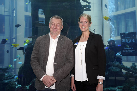 Pressefrühstück im AquaDom & Sea Life Berlin