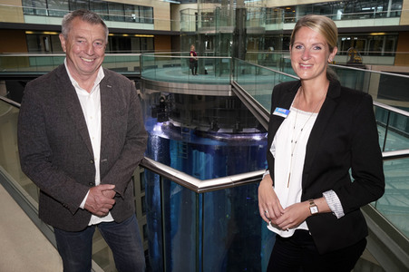 Pressefrühstück im AquaDom & Sea Life Berlin