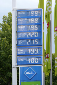 Symbolfoto Tankrabatt