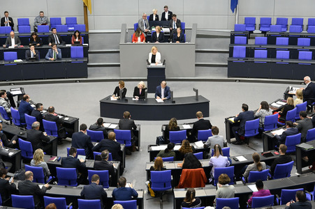 41. Sitzung des Deutschen Bundestages in Berlin