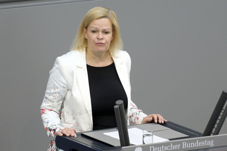 41. Sitzung des Deutschen Bundestages in Berlin