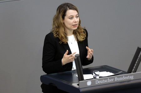 41. Sitzung des Deutschen Bundestages in Berlin