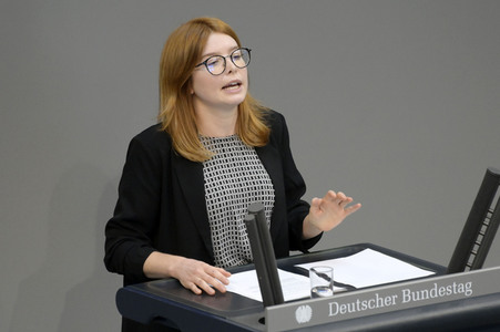 41. Sitzung des Deutschen Bundestages in Berlin