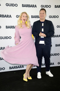 Fototermin mit Barbara Schöneberger und Guido Maria Kretschmer in Berlin