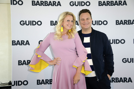 Fototermin mit Barbara Schöneberger und Guido Maria Kretschmer in Berlin