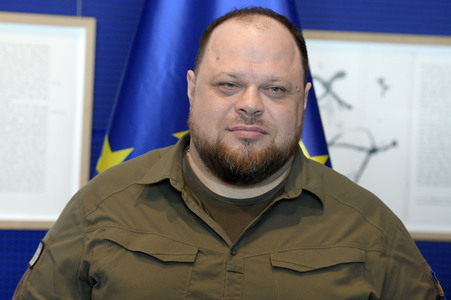 Besuch von Ruslan Stefantschuk in Berlin