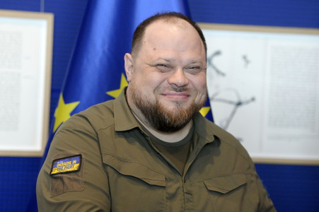 Besuch von Ruslan Stefantschuk in Berlin