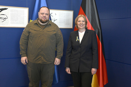 Besuch von Ruslan Stefantschuk in Berlin