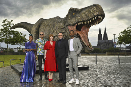 Photocall 'Jurassic World: Ein neues Zeitalter' in Köln