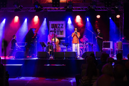 Eröffnung des Jazz in the City Festivals in Erfurt