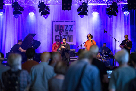 Eröffnung des Jazz in the City Festivals in Erfurt