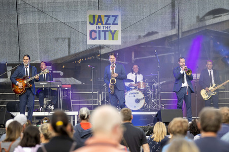 Eröffnung des Jazz in the City Festivals in Erfurt