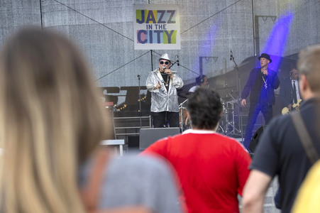 Eröffnung des Jazz in the City Festivals in Erfurt