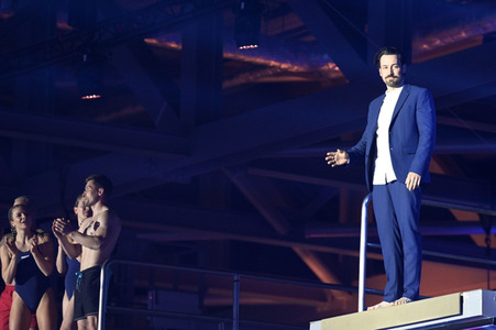 TV-Show 'RTL Turmspringen' in Berlin