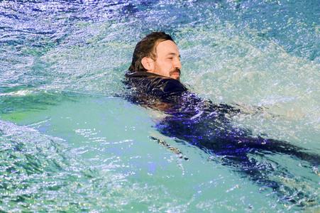 TV-Show 'RTL Turmspringen' in Berlin