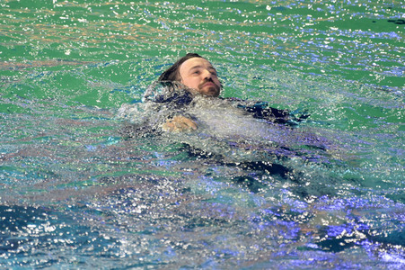 TV-Show 'RTL Turmspringen' in Berlin