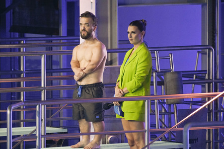 TV-Show 'RTL Turmspringen' in Berlin