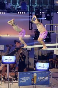 TV-Show 'RTL Turmspringen' in Berlin