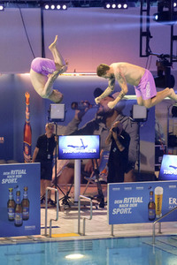 TV-Show 'RTL Turmspringen' in Berlin