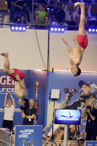 TV-Show 'RTL Turmspringen' in Berlin