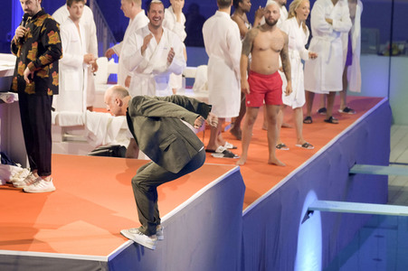 TV-Show 'RTL Turmspringen' in Berlin