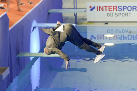 TV-Show 'RTL Turmspringen' in Berlin