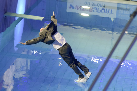 TV-Show 'RTL Turmspringen' in Berlin