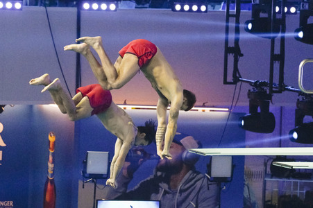 TV-Show 'RTL Turmspringen' in Berlin