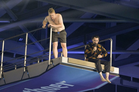 TV-Show 'RTL Turmspringen' in Berlin