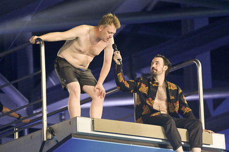 TV-Show 'RTL Turmspringen' in Berlin