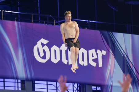 TV-Show 'RTL Turmspringen' in Berlin