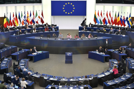 Festakt zum 60. Jahrestag der gemeinsamen Agrarpolitik im EU-Parlament in Straßburg