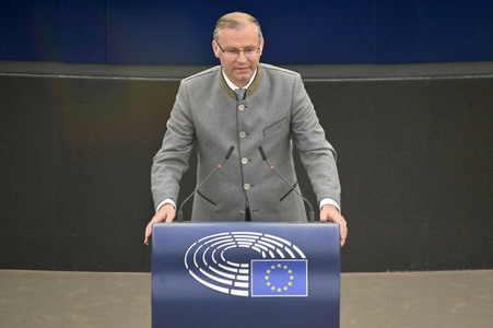 Festakt zum 60. Jahrestag der gemeinsamen Agrarpolitik im EU-Parlament in Straßburg