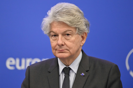 Pressekonferenz zum einheitlichen Ladegerät im EU-Parlament in Straßburg